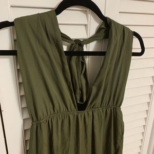 Green Pretty Little Thing Maxi Dress